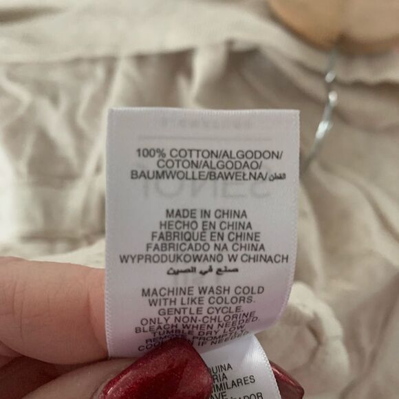 Jones New York Cream Open Front Cardigan Sweater sz L - Picture 6 of 6